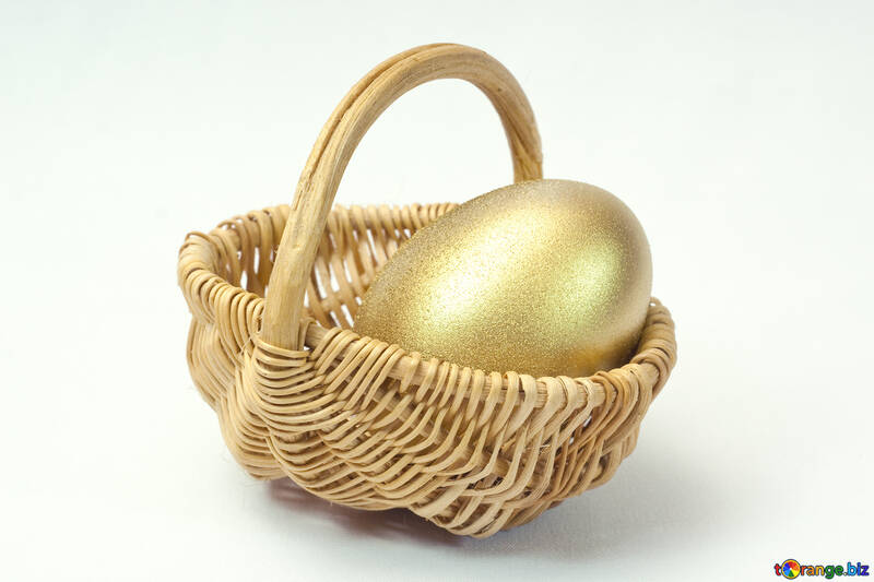 Cart   Gold  egg №8206