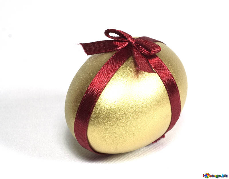 Яйце з золота з стрічкою №8225