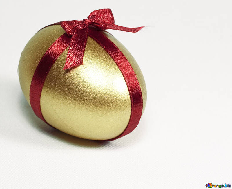 Gold  Egg   ribbon №8226