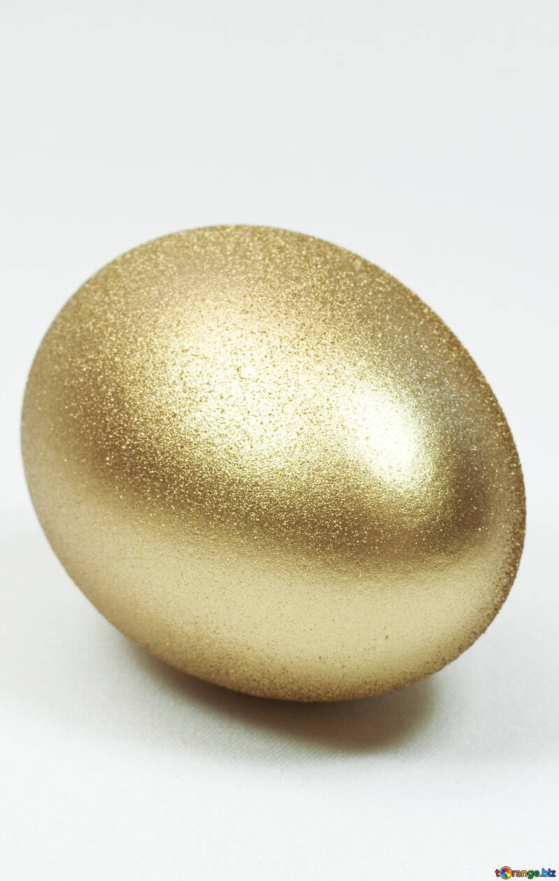 Egg . Yellow  metallic. №8238