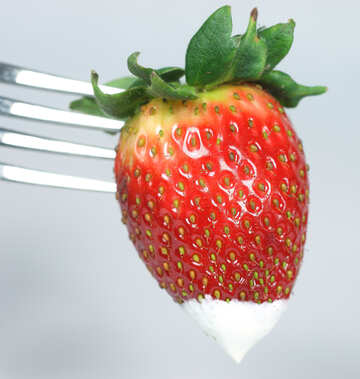 Strawberries  cream. №9092