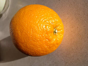 The whole  orange