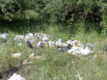 Illegal  dump  garbage №9626