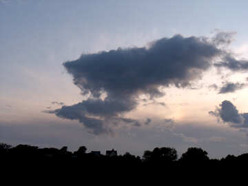 Evening  cloud №9638