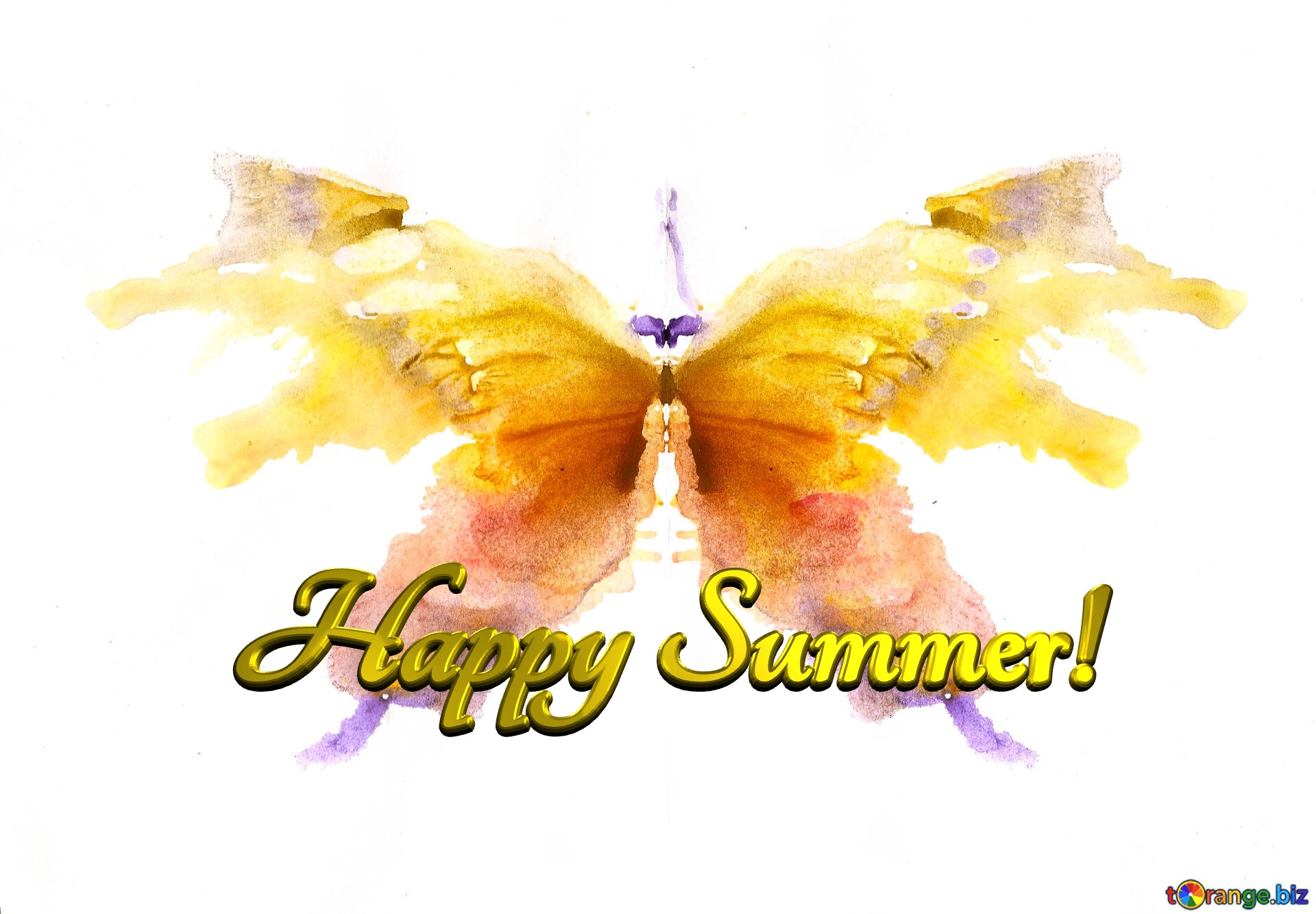 Happy Summer! Butterfly Graphics №42695