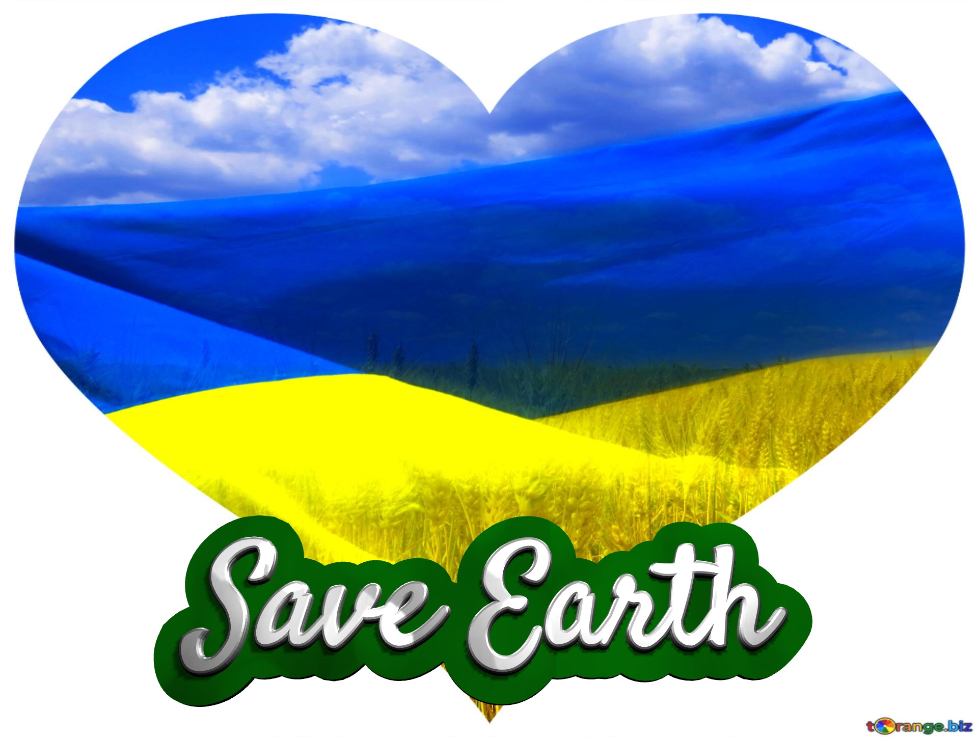 Save Earth Heart Ukraine №0