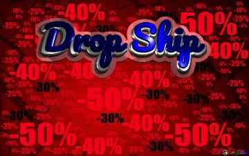 Drop Ship  Sale Offer Discount Template Best Background
