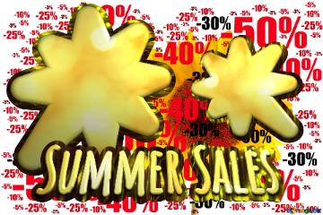 Summer Sales Summer Sale Offer Discount Template Sunflower Background