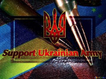 Support Ukrainian Army Ukrainian Soldiers Powerpoint Website Infographic Template Banner Layout...