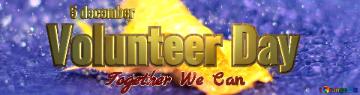 Volunteer Day 5 December Together We Can Ukrainian Autumn Cover