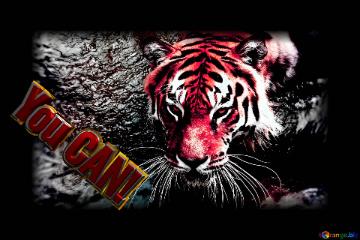You Can! Red Tiger