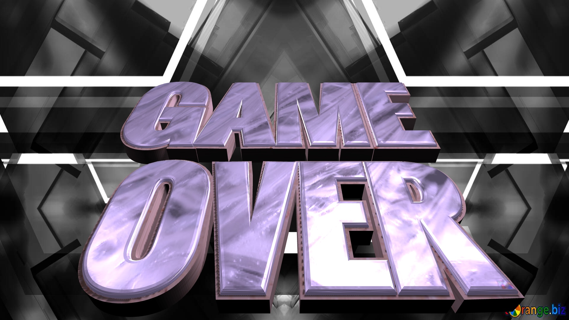 Game Over, Слова, Игра Окончена, Надпись, Текст - обои на рабочий стол компьютера (62286)