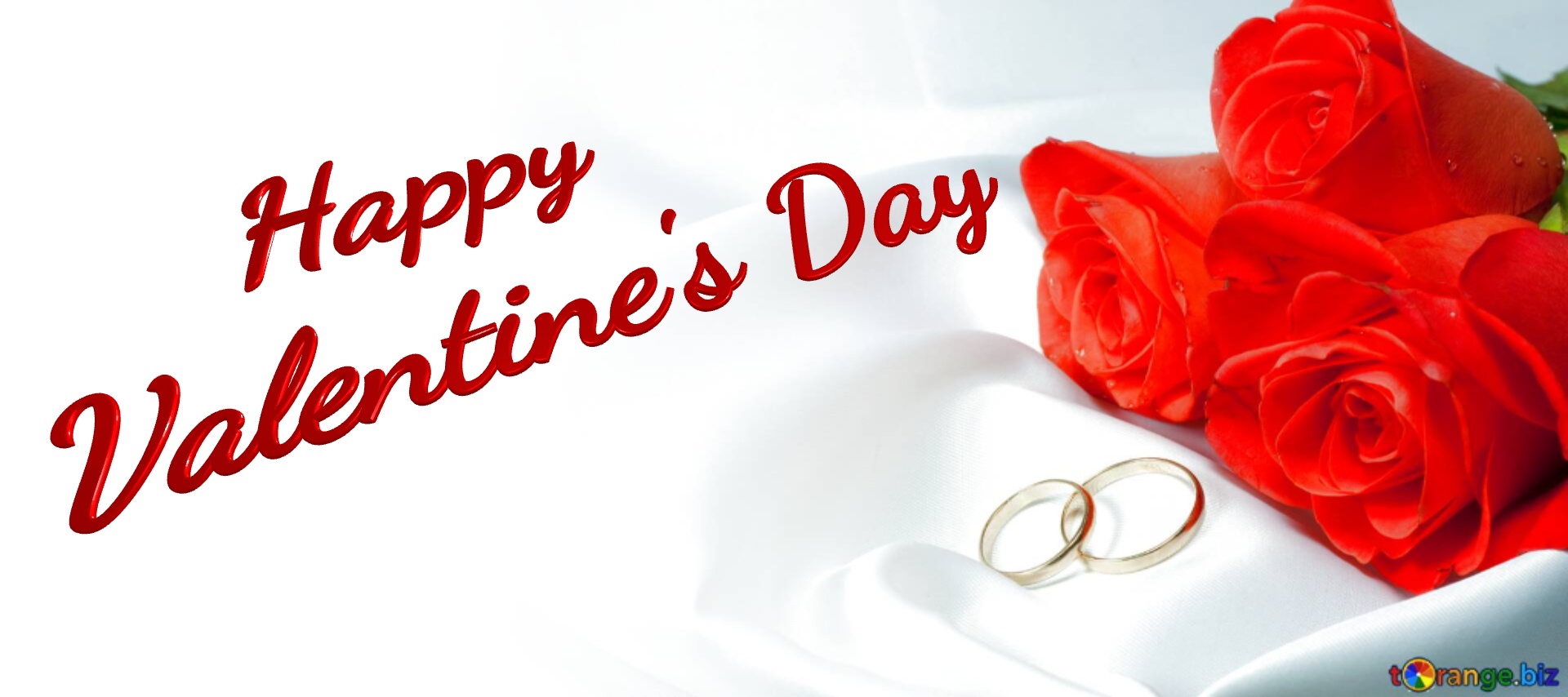 Happy Valentine`s Day married Invitation wedding background №0