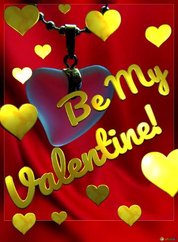         Be My Valentine!               Heart Dark In Frame