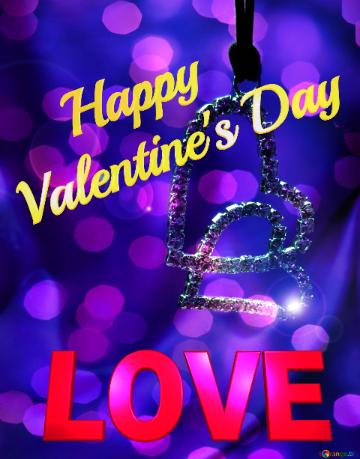 Love hearts Happy Valentine`s Day