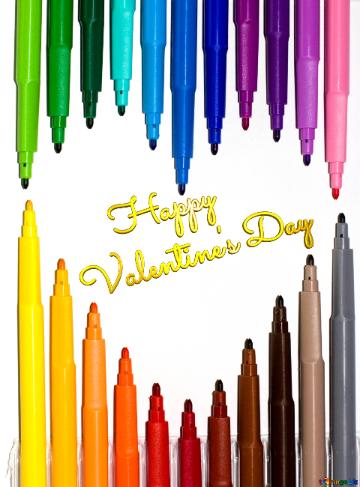 valentines day drawings Markers heart