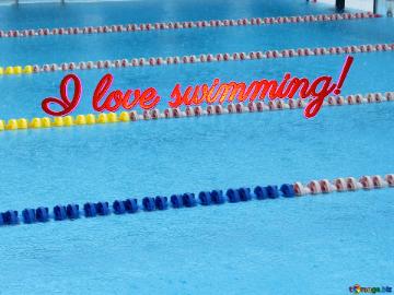 I love swimming!