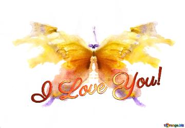 Art I Love You! Butterfly Graphics