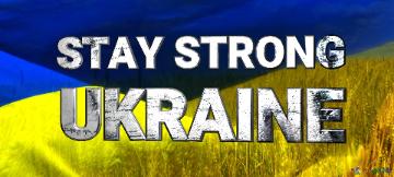 Stay Strong Ukraine  Ukraine Cover Background