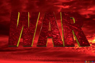 War Sky Red Scary Blood Sunset