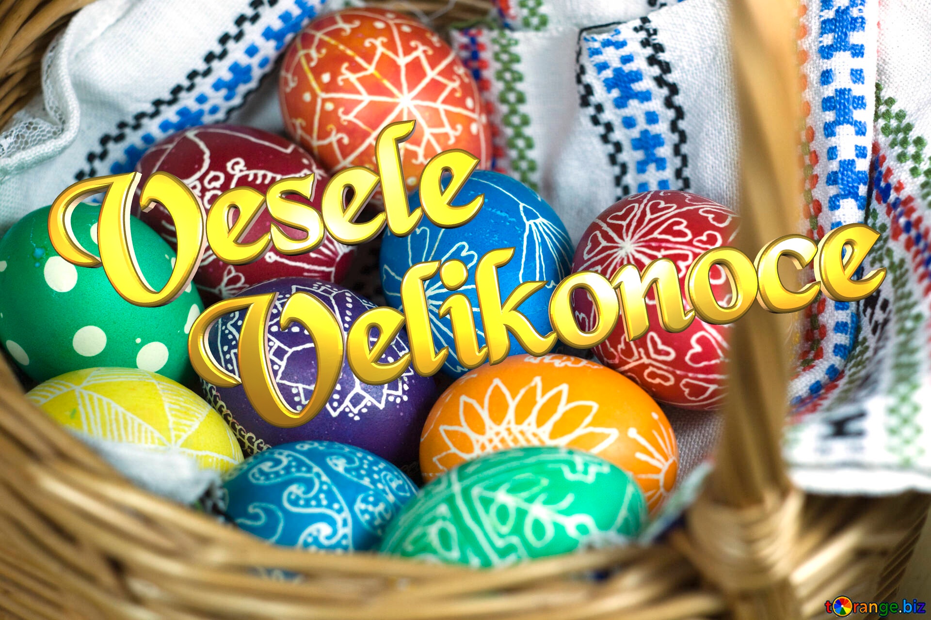 Vesele     Velikonoce  Easter eggs №12267