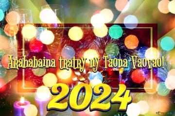Arahabaina Tratry Ny Taona Vaovao! 2024  Christmas Wonderland In Winter Holiday