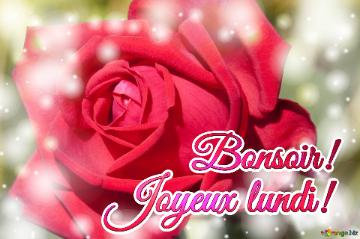 Bonsoir! Joyeux Lundi!  Love`s Bouquet: Greetings With Affection