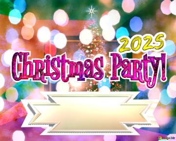 Invitation Christmas Party! 2025