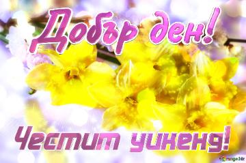 Добър ден! Честит уикенд!  Bloom Affection: Greetings In Full Blooming Bloom