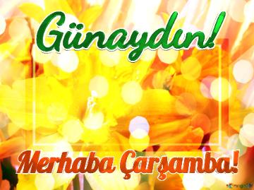 Günaydın! Merhaba Çarşamba!  Wishful Blessings: Spreading Positive Blooming Vibes