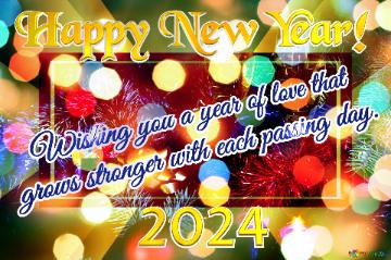 Wishing you a year 2024