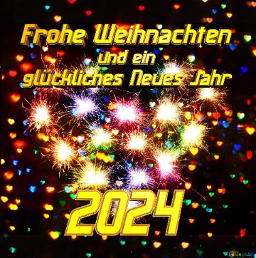 Frohe Weihnachten 2024 und ein glückliches Neues Jahr