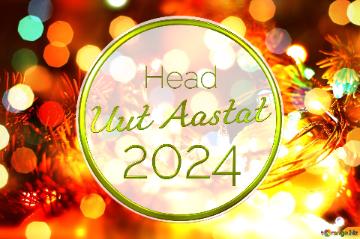 Head Uut Aastat 2024    oświetlenie świąteczne