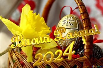 Buona Pasqua! 2024  Easter Background