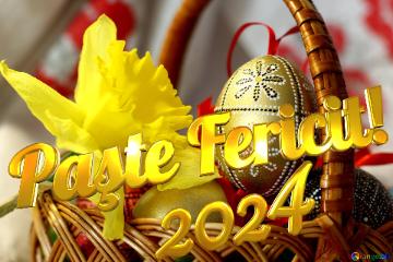 Paşte Fericit! 2024  Easter Background