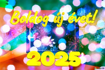 Boldog új évet! 2025 