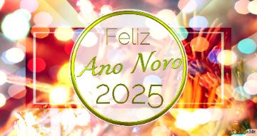 Feliz Ano Novo 2025    Julbelysning