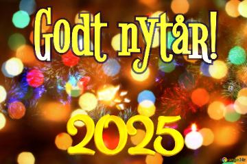 Godt nytår! 2025 