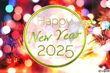 Happy New Year 2025   