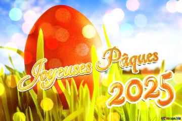 Joyeuses Pâques 2025   Easter Background