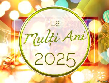 La Mulți Ani 2025    lumières de Noël