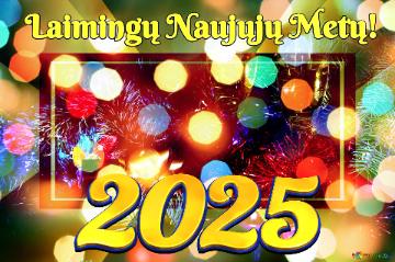 Laimingų Naujųjų Metų! 2025  Winter Wonderland Christmas Holiday Beauty