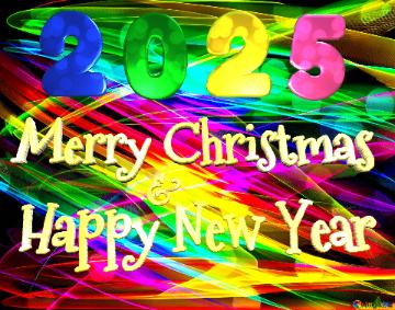 Merry Christmas Happy New Year & 202 5