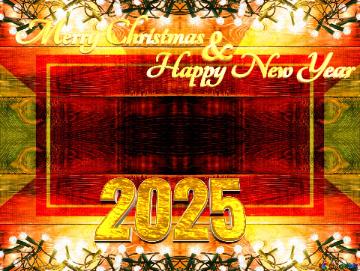 Merry Christmas 2025  Happy New Year & 