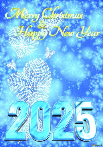 Merry Christmas 2025  Happy New Year & 