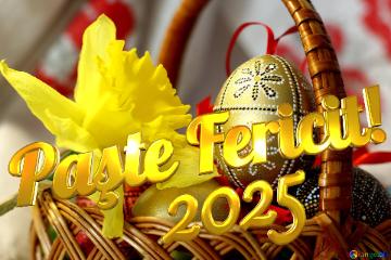 Paşte Fericit! 2025  Easter Background