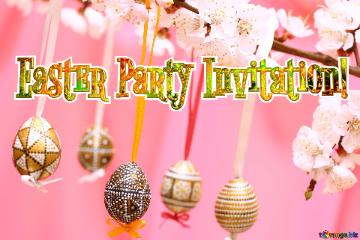 Easter Party Invitation! 