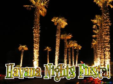 Havana Nights Fiesta!  Palms  Night