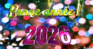 2026 Bonne année !  Enchanting Winter Holiday Christmas Delight