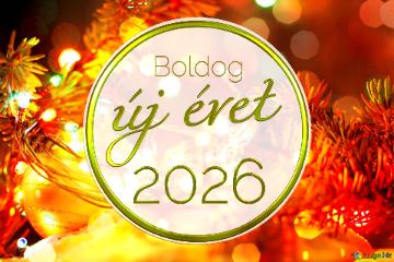 Boldog új évet 2026    Luci Di Natale